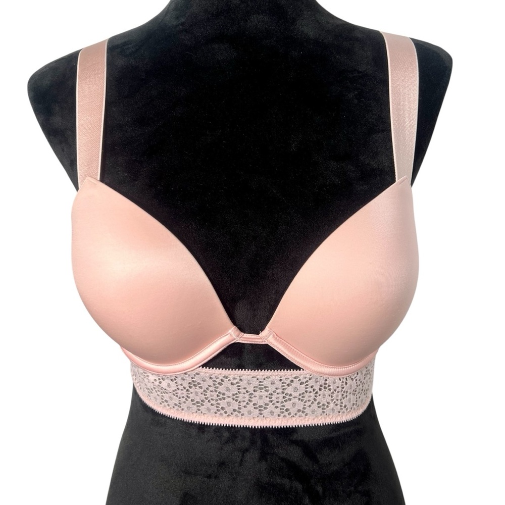 2019 Victoria's Secret Very Sexy Push Up Soft Pink Lace Bra 34C